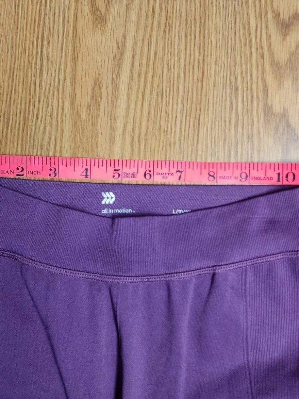 Share All in Motion Girls Sz L Seamless High-Waisted Leggings Ombré Rose - Picture 6 of 6